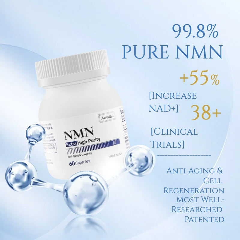 NMN Supplement Ultra Pure Supports NAD Production and Healthy Aging
