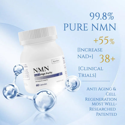 NMN Supplement Ultra Pure Supports NAD Production and Healthy Aging