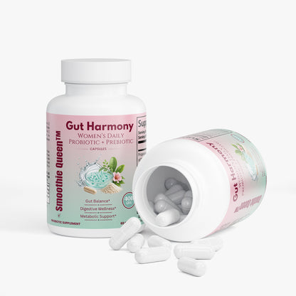 Gut Harmony - Women’s Daily Probiotic + Prebiotic (40B CFUs)