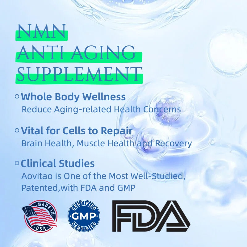 NMN Supplement Ultra Pure Supports NAD Production and Healthy Aging