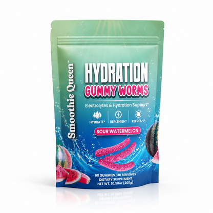Hydration Gummy Worms - Sour Watermelon