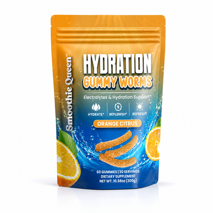Hydration Gummy Worms - Orange Citrus